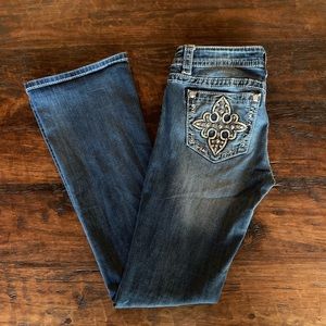 Miss Me Signature Boot Cut Jeans